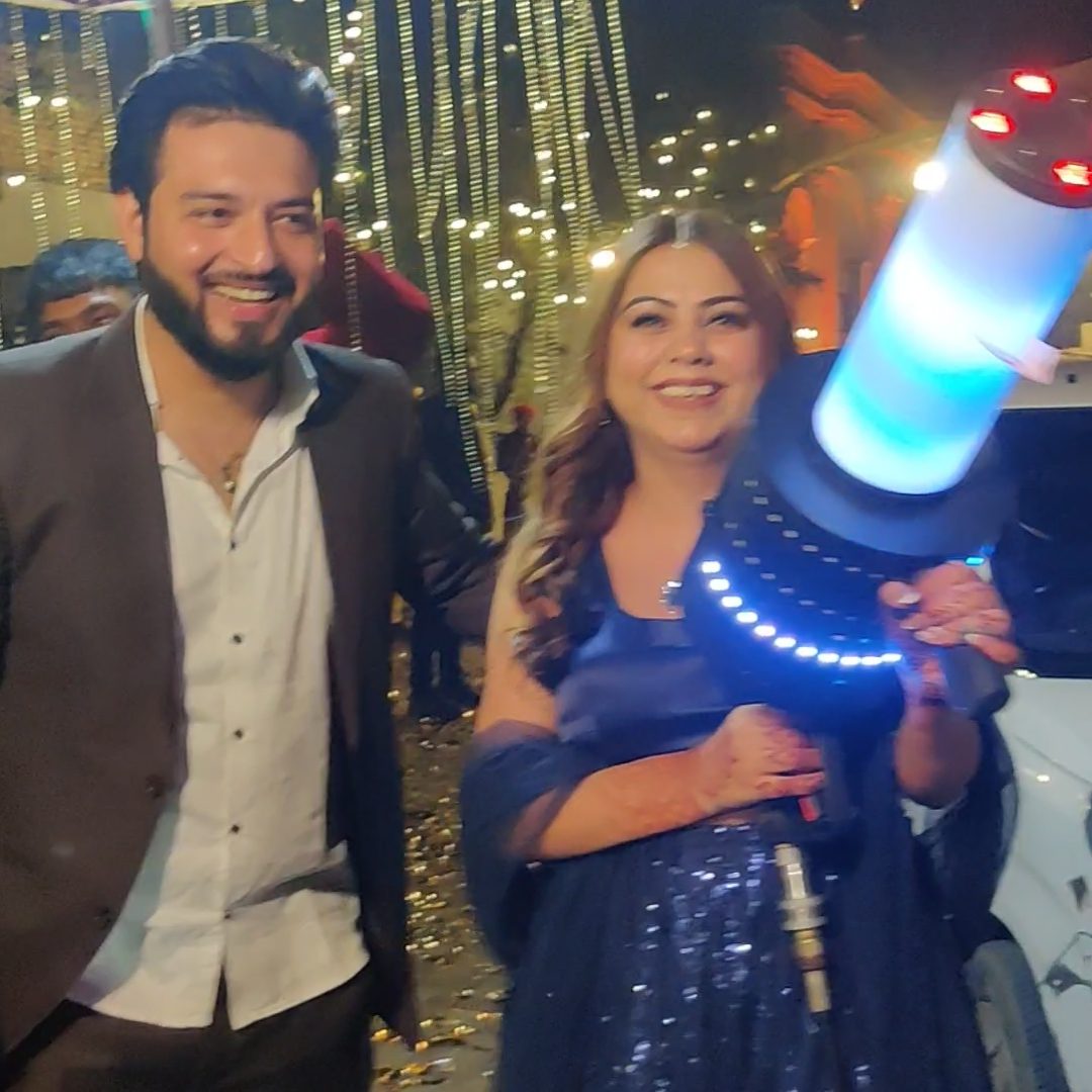 Weddings & Events CO₂ LED Paper Gun