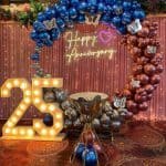 Anniversary Balloon decoration | Dream Spark Events