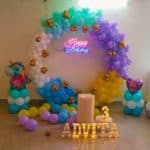Color Pop Balloons Decoration
